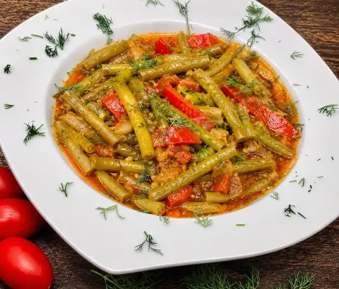 Mâncare de fasole verde