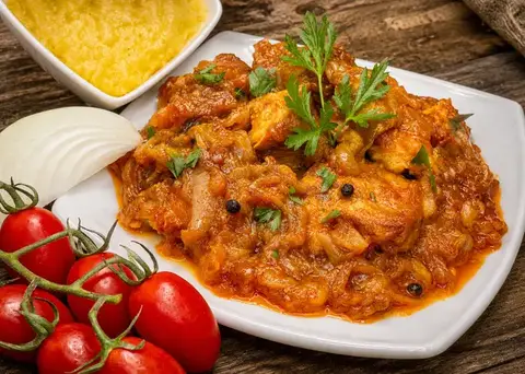 Tocaniță de ceapă cu porc