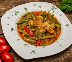 Fasole verde cu carne de porc, imaginea 1