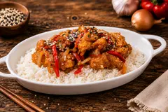 Pui Teriyaki cu orez basmati, imaginea 1
