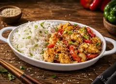 Pui Teriyaki cu orez basmati, imaginea 2