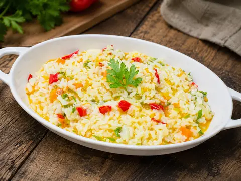 Orez cu legume